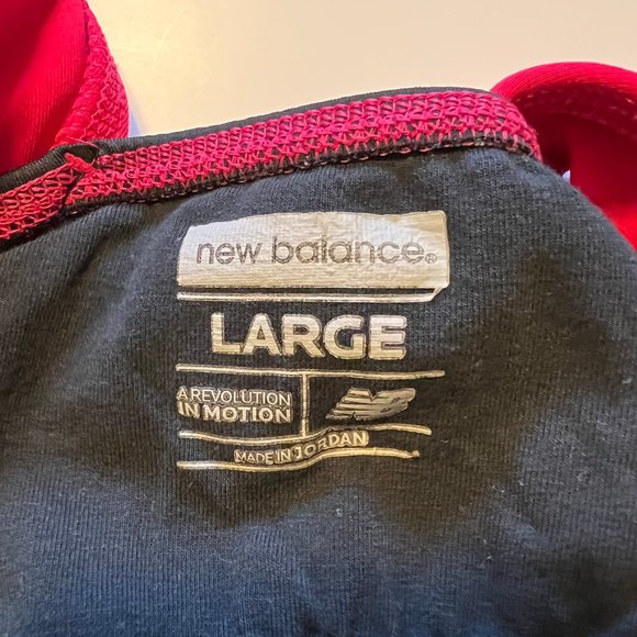 Black/Fuschia New Balance Top in Large - Picture 4 of 4